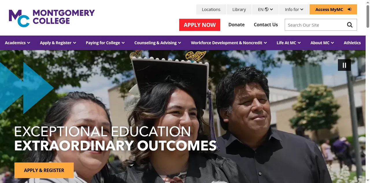Preview of montgomerycollege.edu