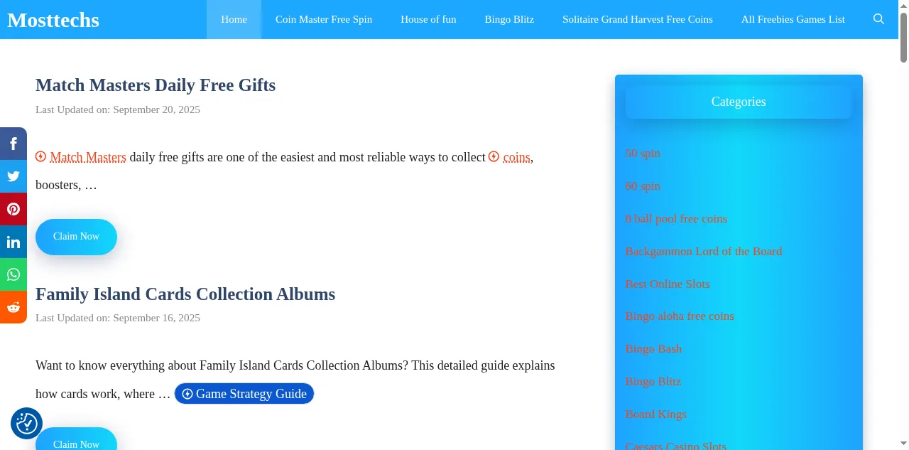 Preview of mosttechs.com