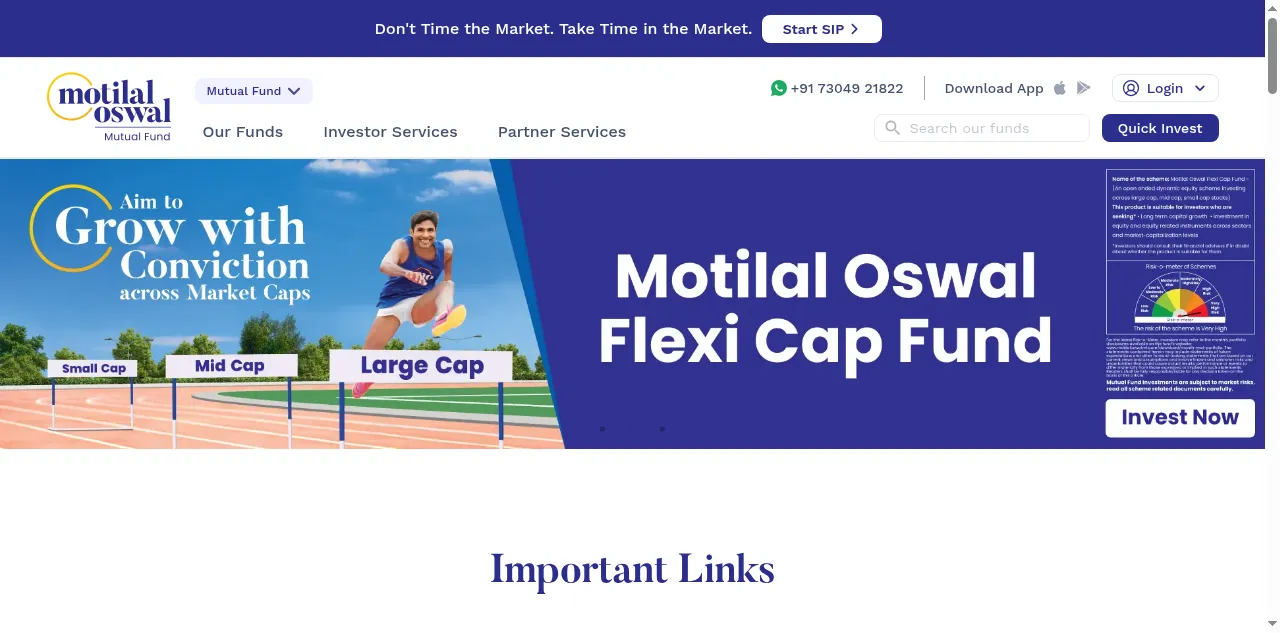 Preview of motilaloswalmf.com