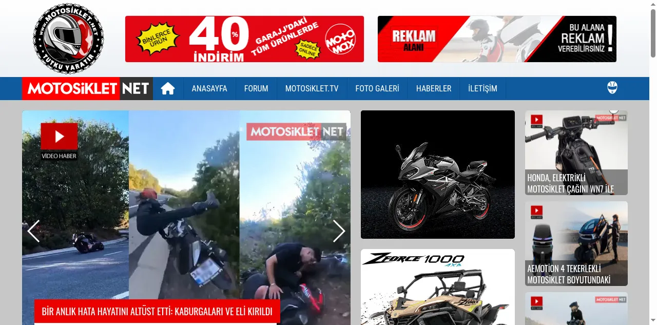 Preview of motosiklet.net