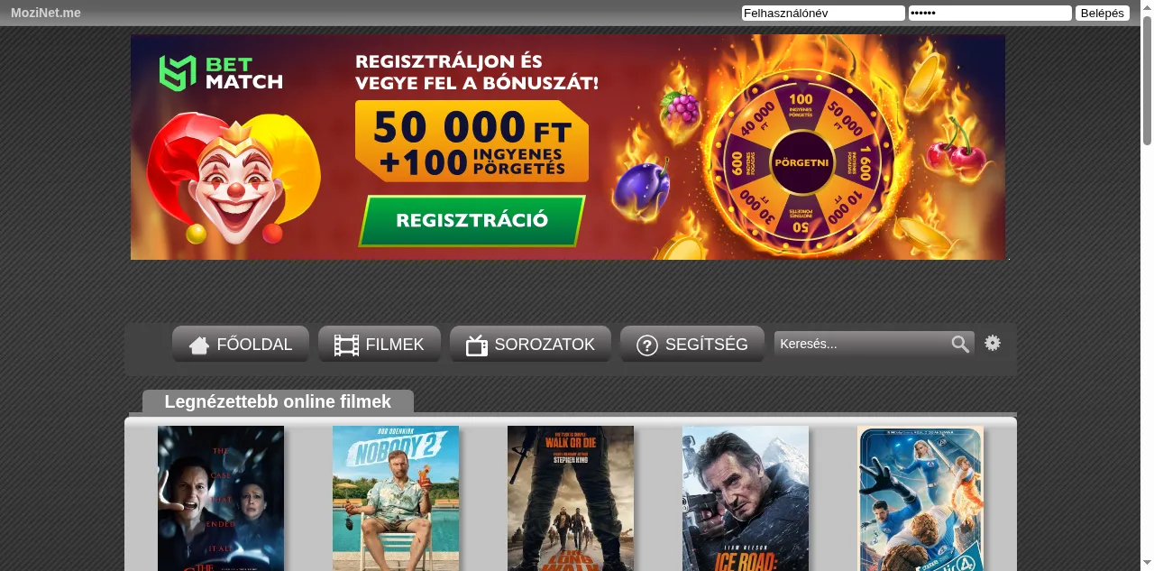 Preview of mozinet.me