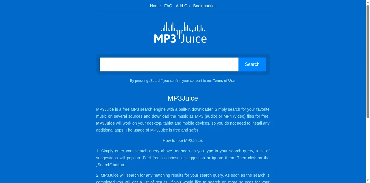 Preview of mp3juice.co