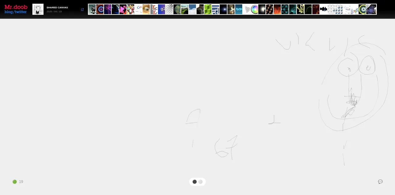 Preview of mrdoob.com