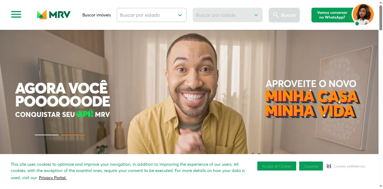 Preview of mrv.com.br