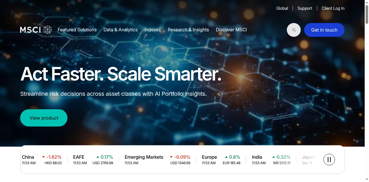 Preview of msci.com
