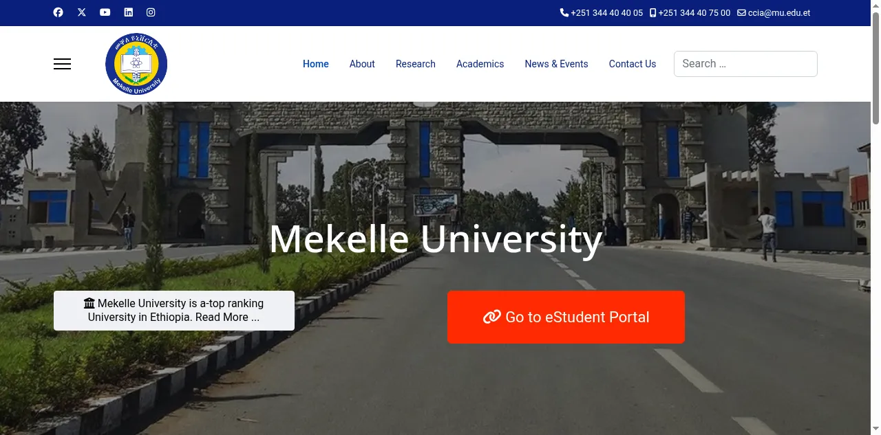 Preview of mu.edu.et