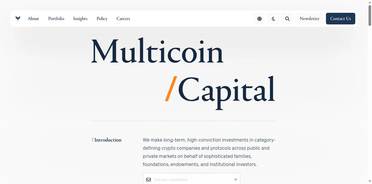 Preview of multicoin.capital