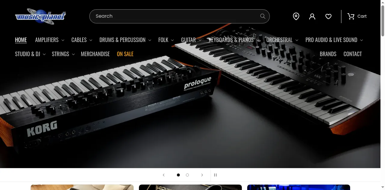Preview of musicplanet.co.nz