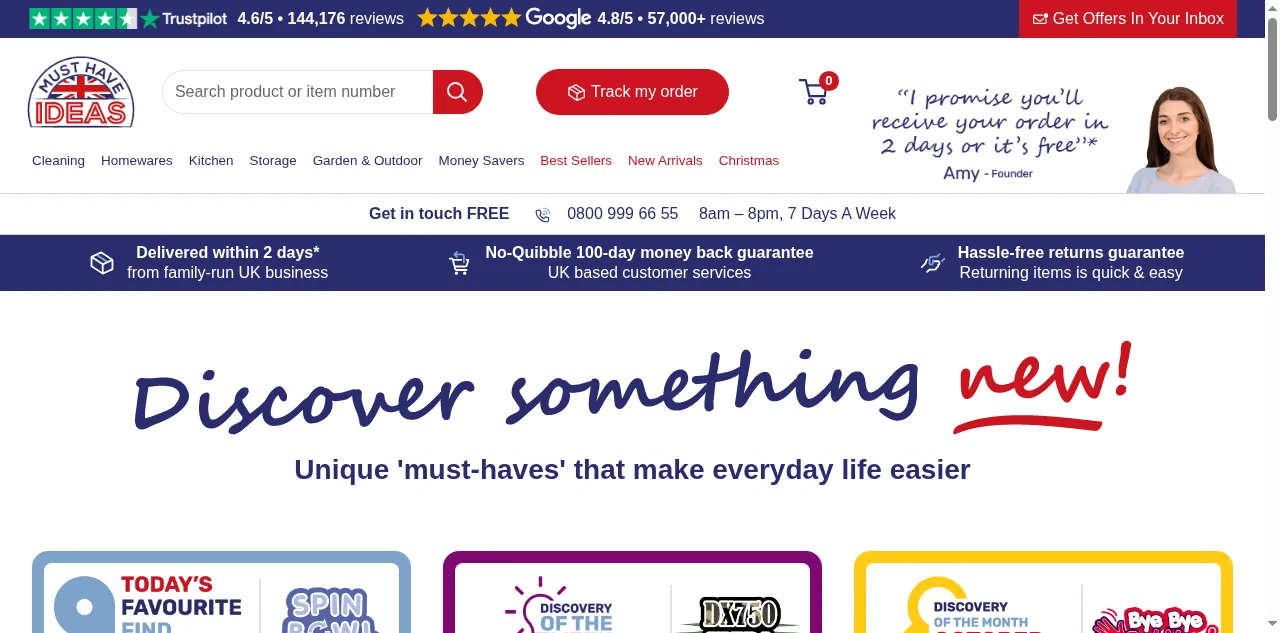 Preview of musthaveideas.co.uk