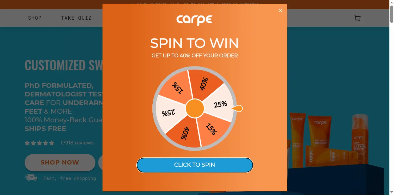 Preview of mycarpe.com