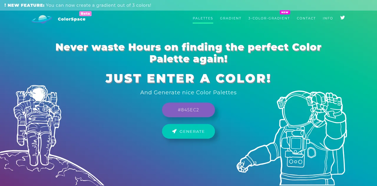 Preview of mycolor.space