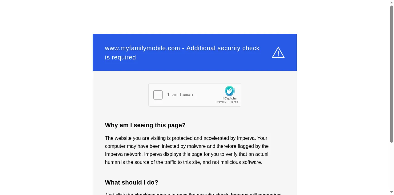 Preview of myfamilymobile.com
