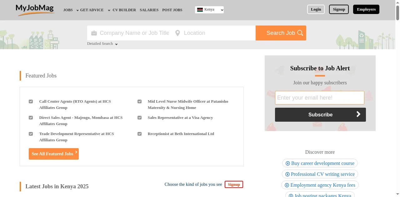 Preview of myjobmag.co.ke