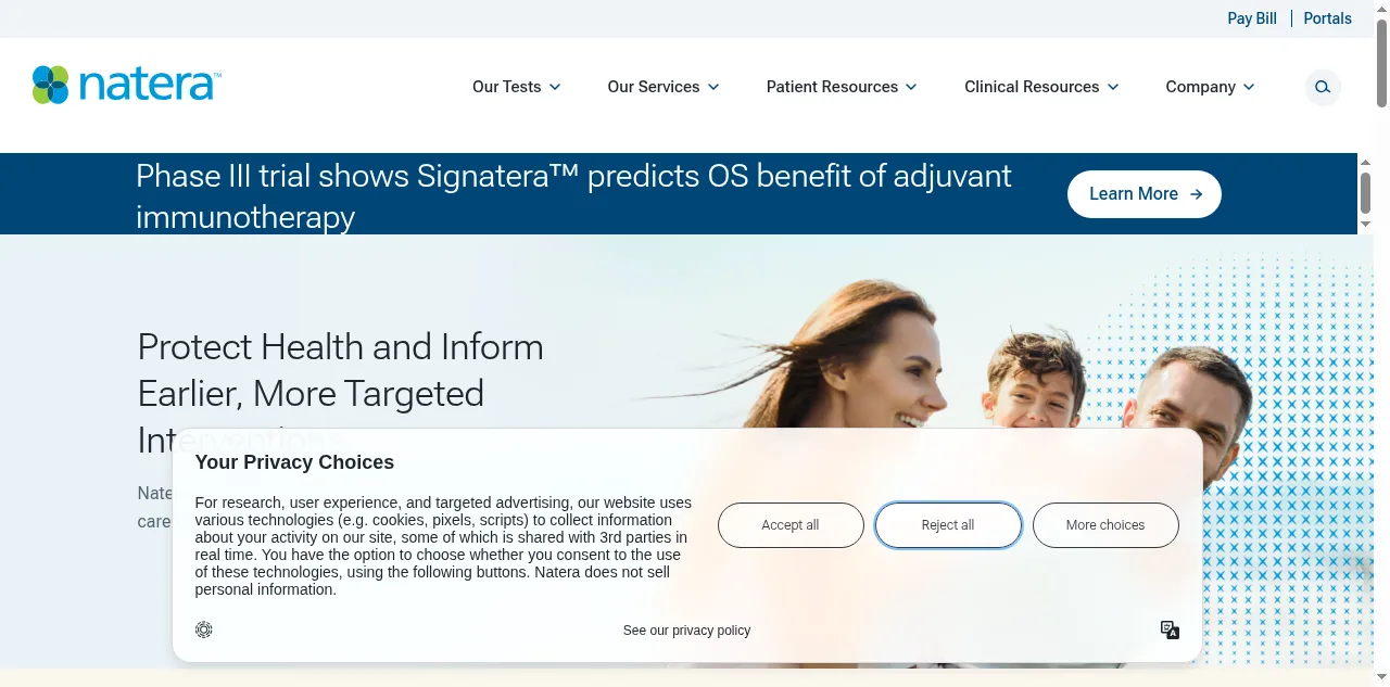 Preview of natera.com