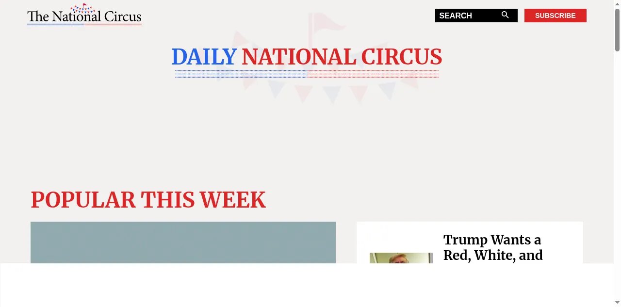 Preview of nationalcircus.com