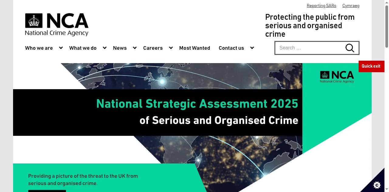 Preview of nationalcrimeagency.gov.uk