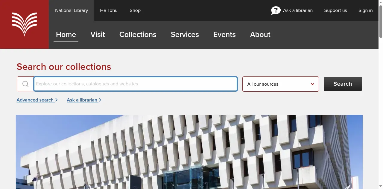 Preview of natlib.govt.nz