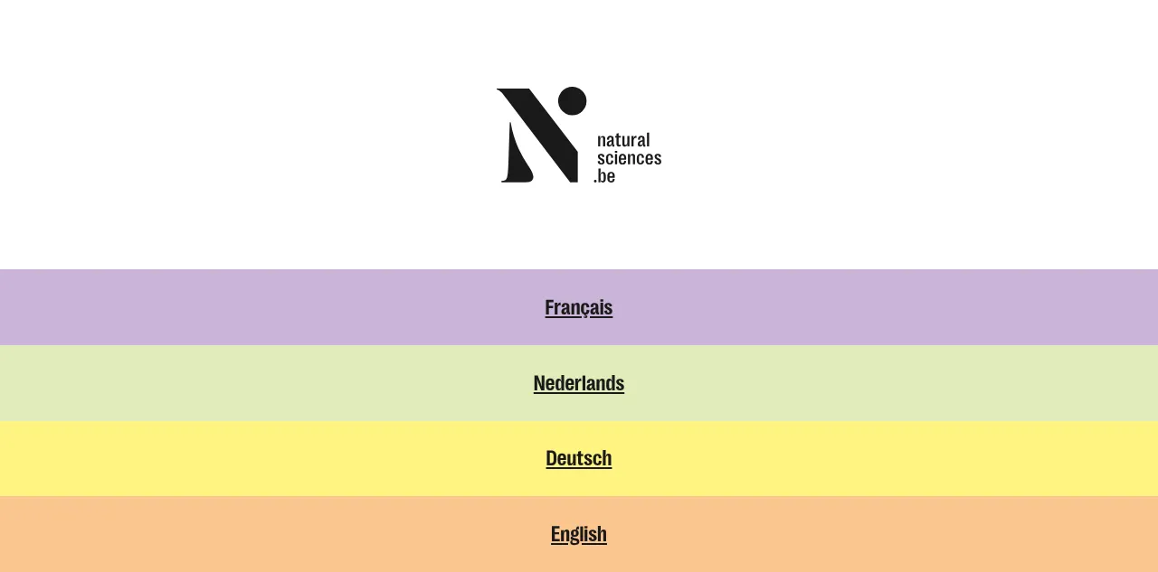 Preview of naturalsciences.be
