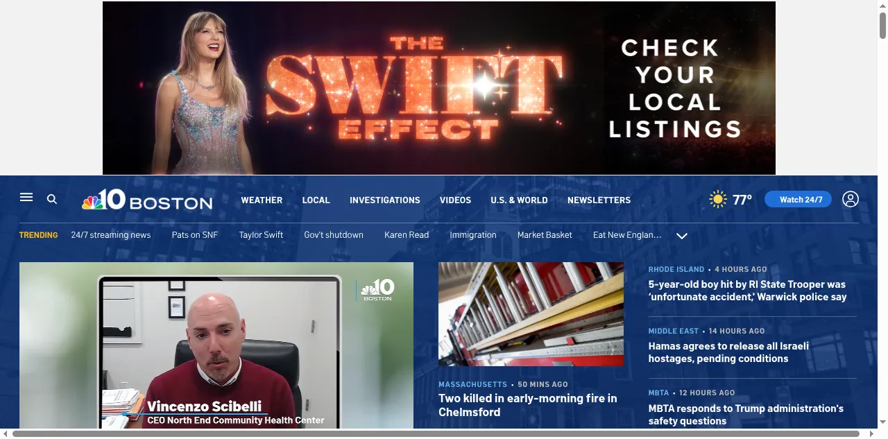 Preview of nbcboston.com
