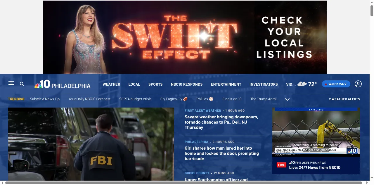 Preview of nbcphiladelphia.com