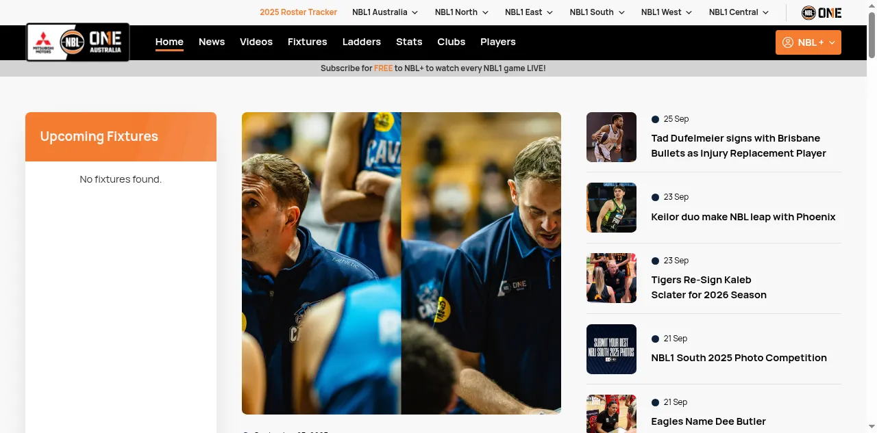 Preview of nbl1.com.au