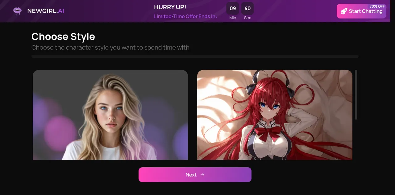 Preview of newgirl.ai