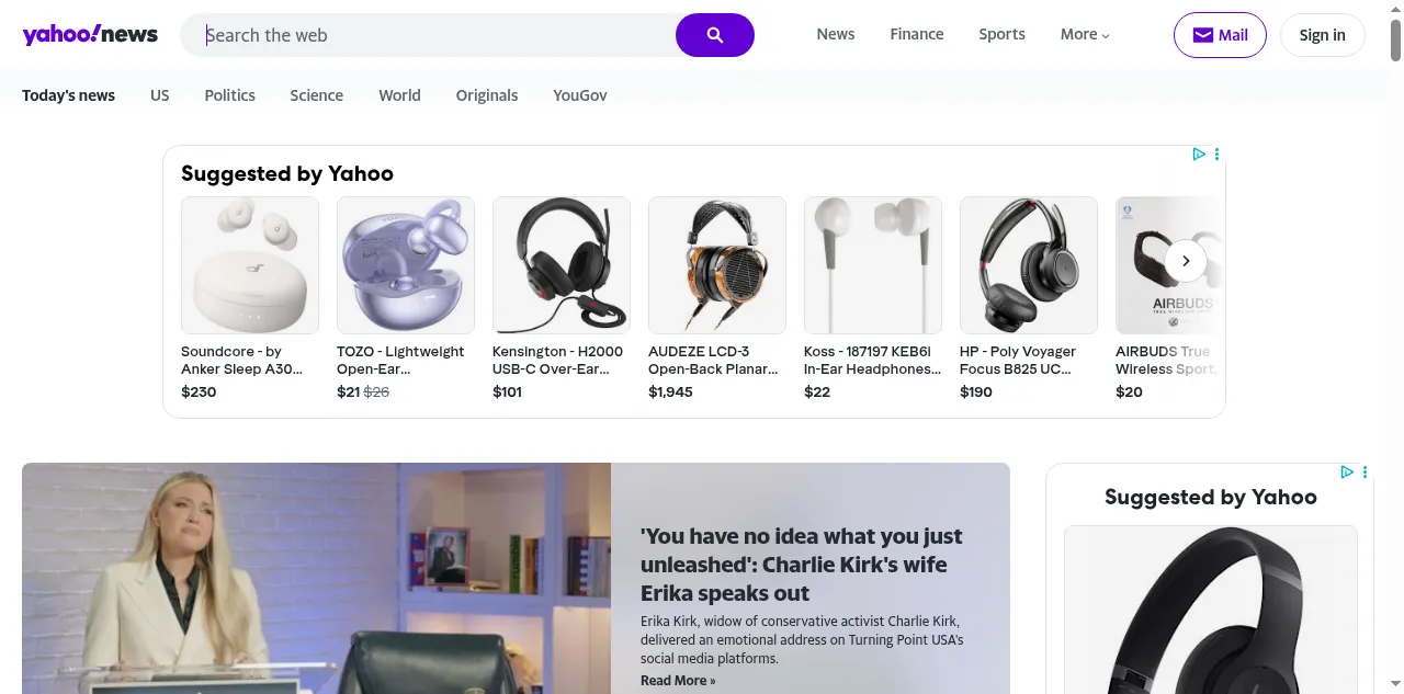 Preview of news.yahoo.com