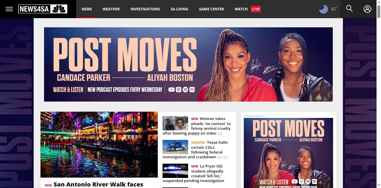 Preview of news4sanantonio.com