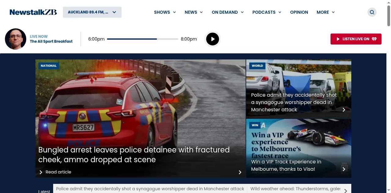 Preview of newstalkzb.co.nz