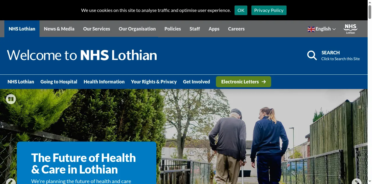 Preview of nhslothian.scot