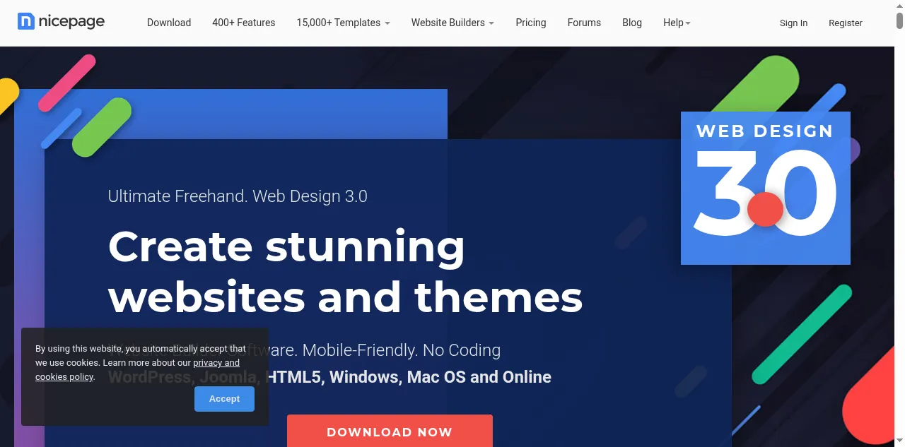 Preview of nicepage.com