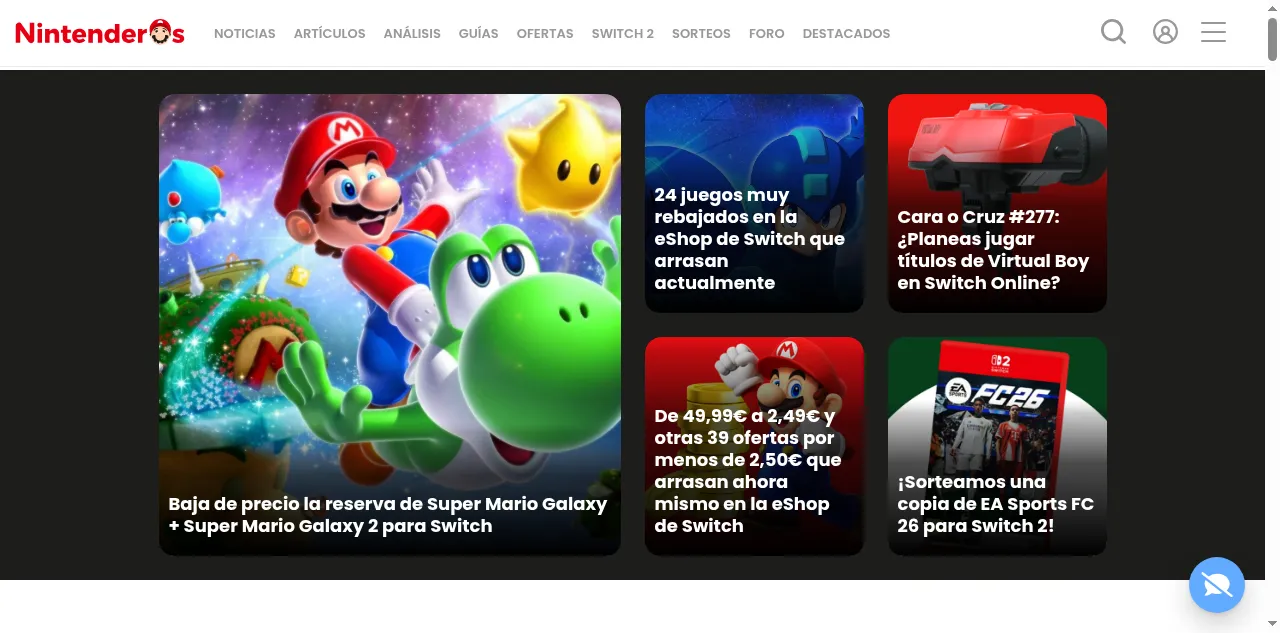 Preview of nintenderos.com