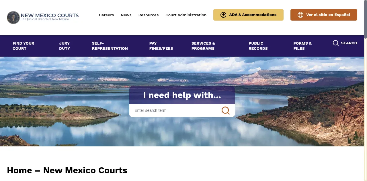 Preview of nmcourts.gov