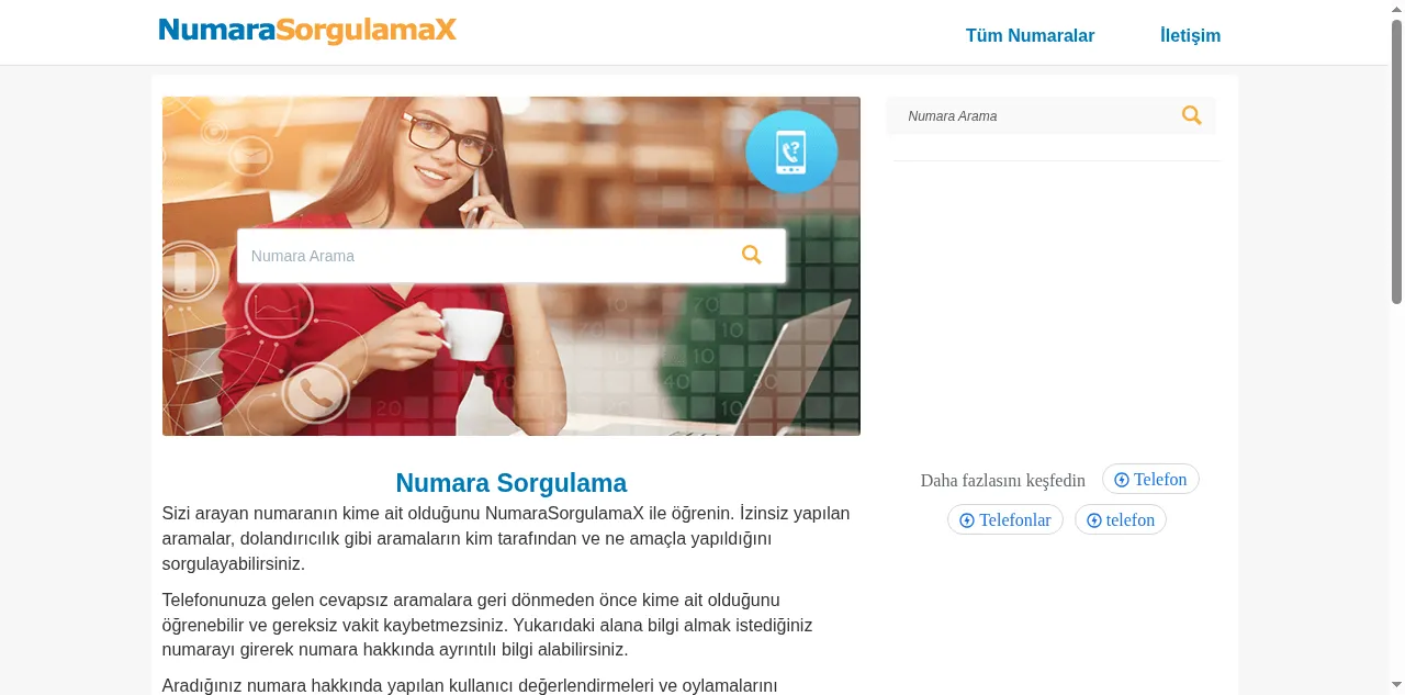 Preview of numarasorgulamax.com