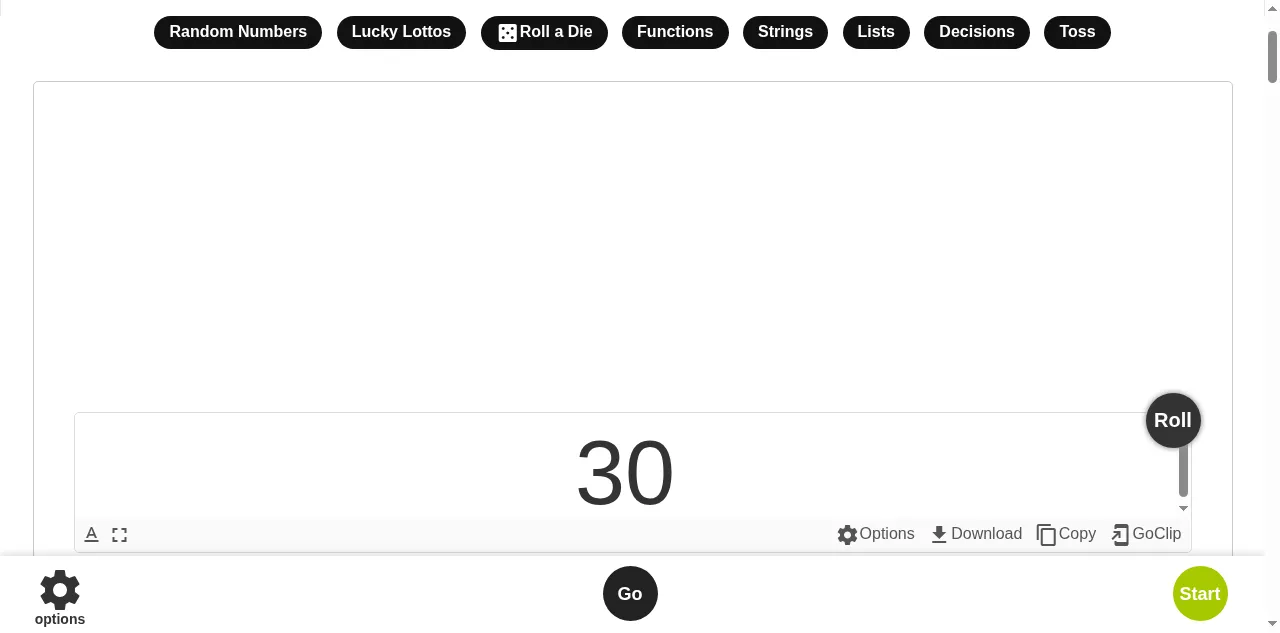 Preview of numbergenerator.org
