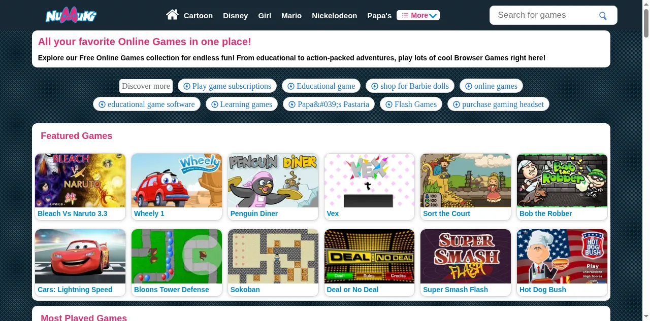 Preview of numuki.com
