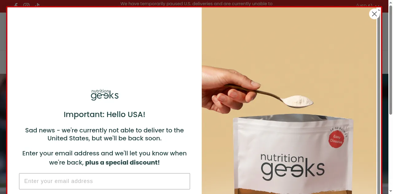 Preview of nutritiongeeks.co