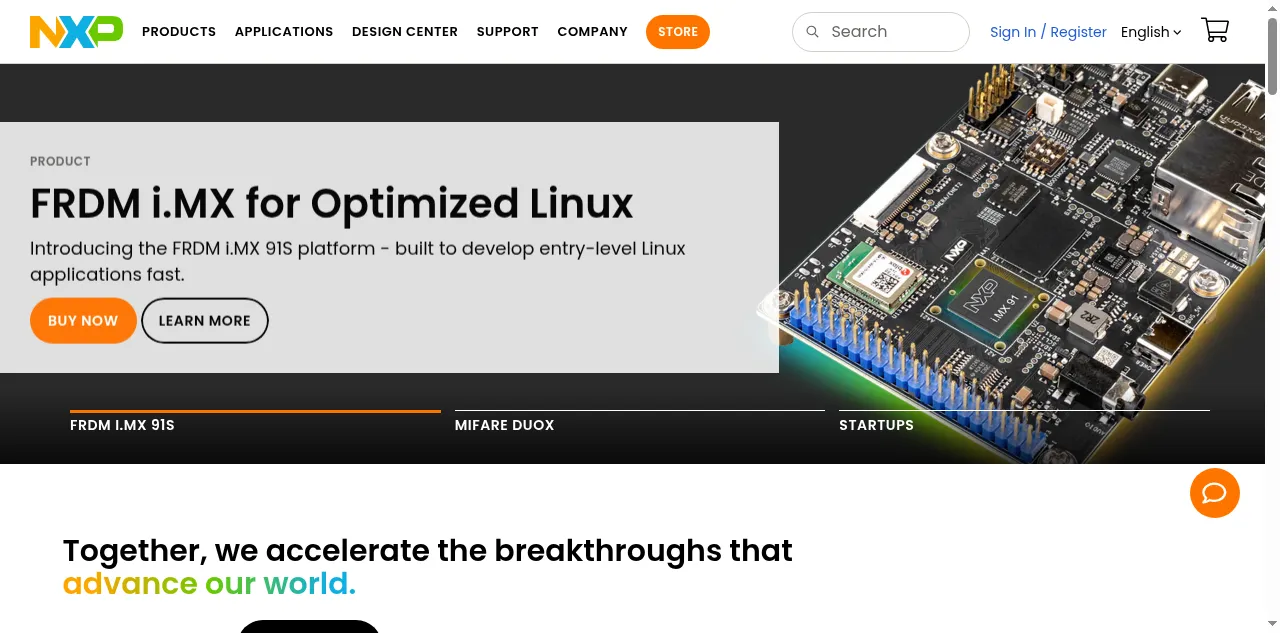 Preview of nxp.com