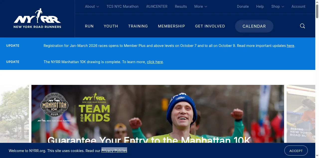 Preview of nyrr.org