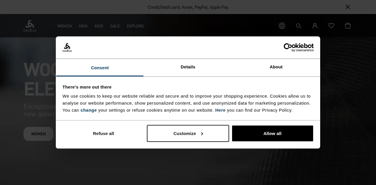 Preview of odlo.com