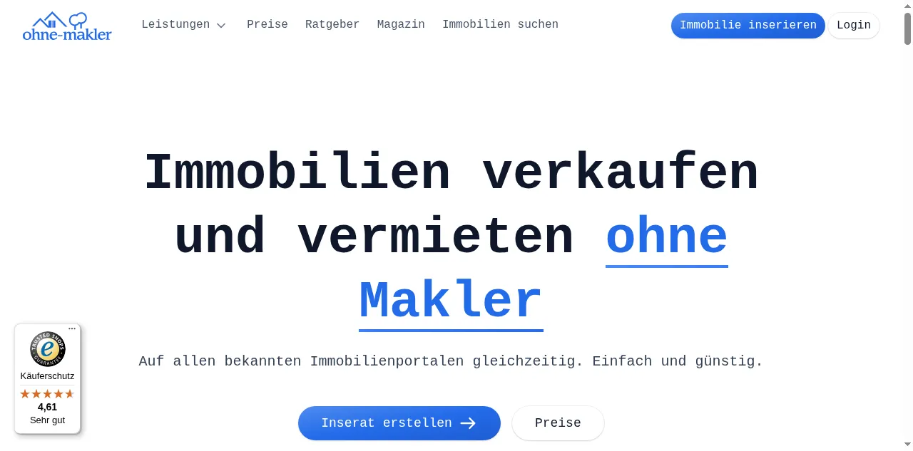 Preview of ohne-makler.net