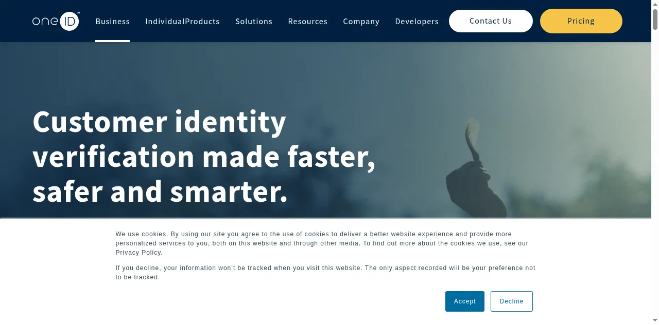 Preview of oneid.uk