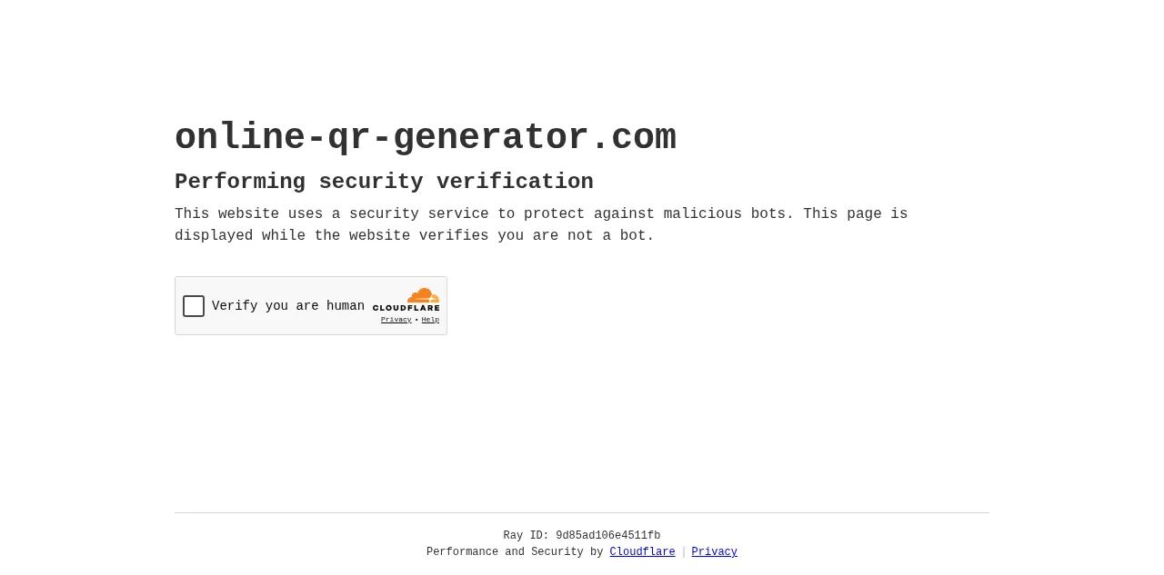 Preview of online-qr-generator.com