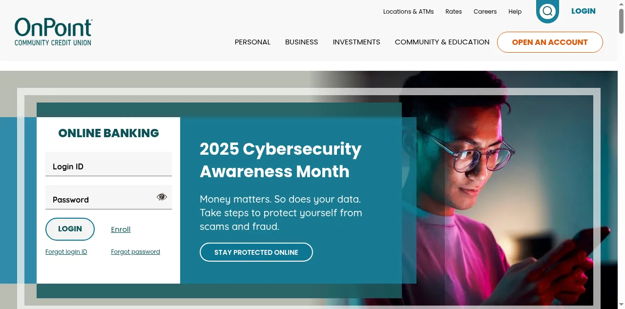 Preview of onpointcu.com