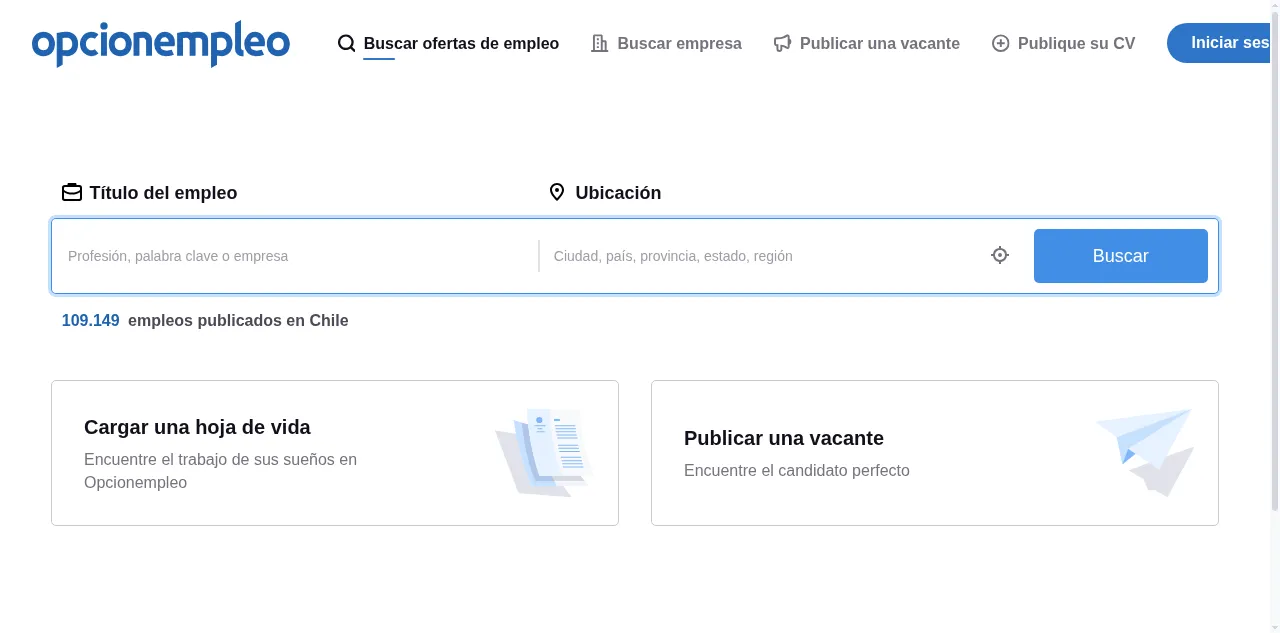 Preview of opcionempleo.cl