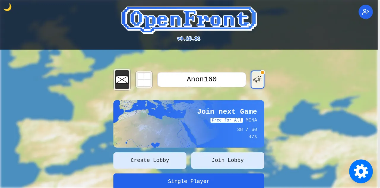 Preview of openfront.io