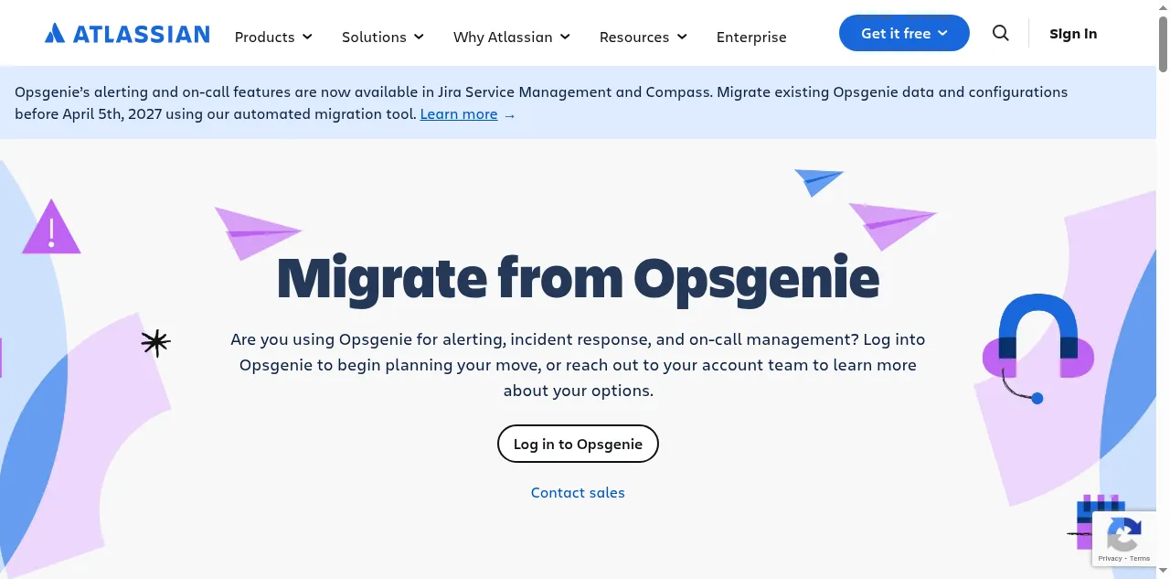 Preview of opsgenie.com
