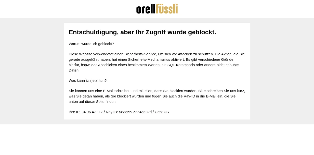 Preview of orellfuessli.ch