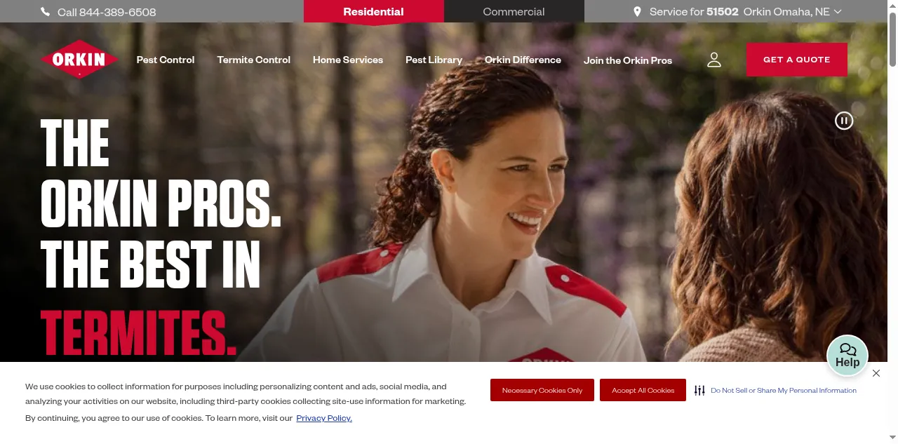 Preview of orkin.com