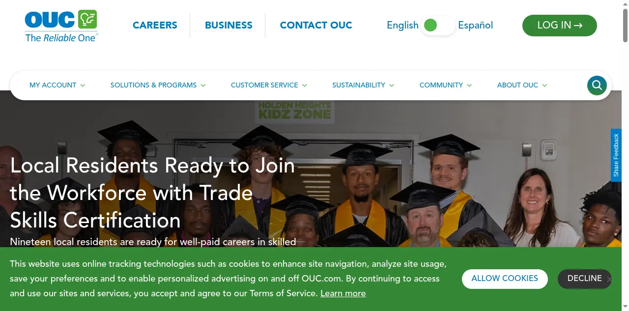 Preview of ouc.com